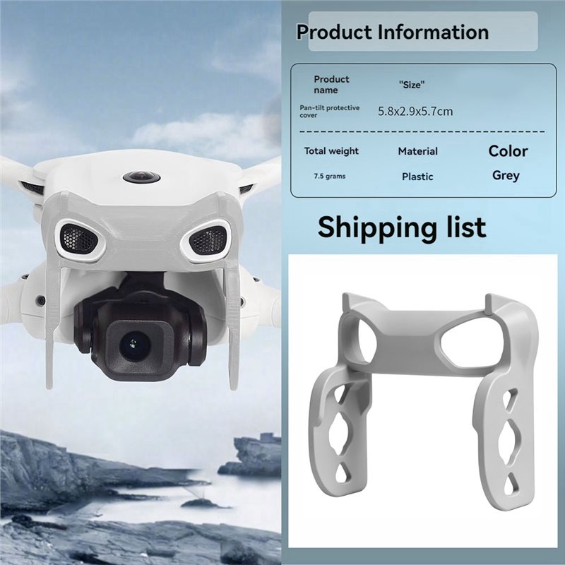 Drone Gimbal For Gopro - DT18 ジンバル保護バー アンチコリジョンレンズガード フロント耐衝撃ブラケット DJI LITO