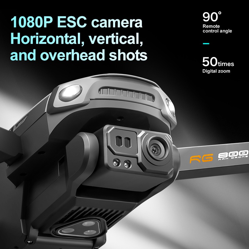 新しい RG800 MAX ドローン 1080P HD カメ - Drone Gimbal 2 Axis のレビューと価格