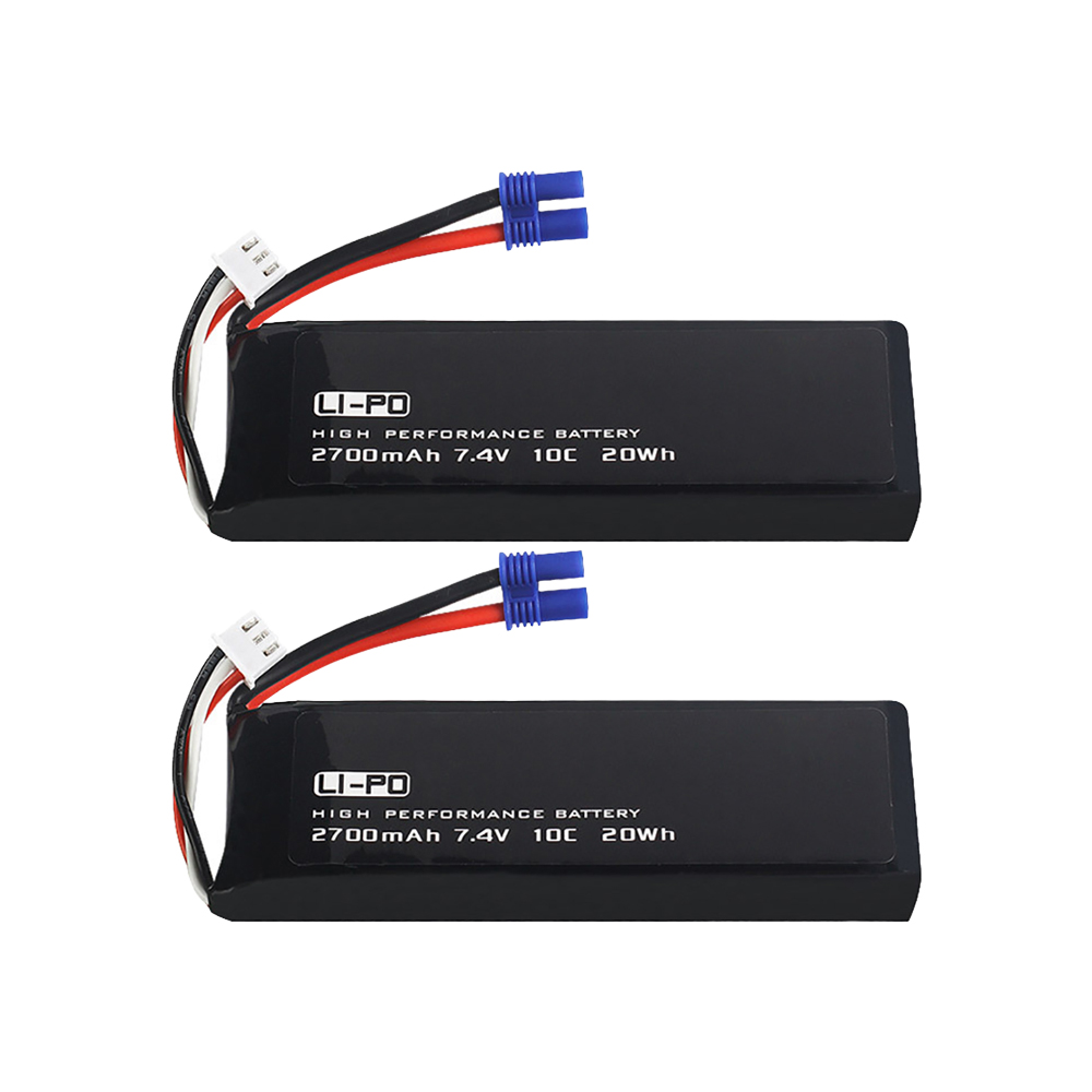 7.4V 2700mAh 10C オリジナルバッテリー Hu - Drone Gimbal 2 Axis のレビューと価格